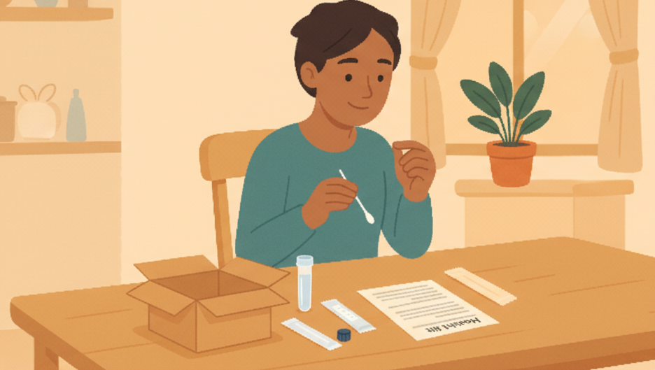 Sample collection icon